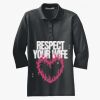 Women's Silk Touch 3/4 Sleeve Polo Thumbnail