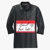 Women's Silk Touch 3/4 Sleeve Polo Thumbnail